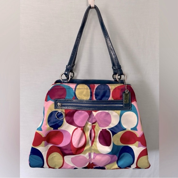 Coach Poppy Signature Sateen Tote - Picture 5 of 9